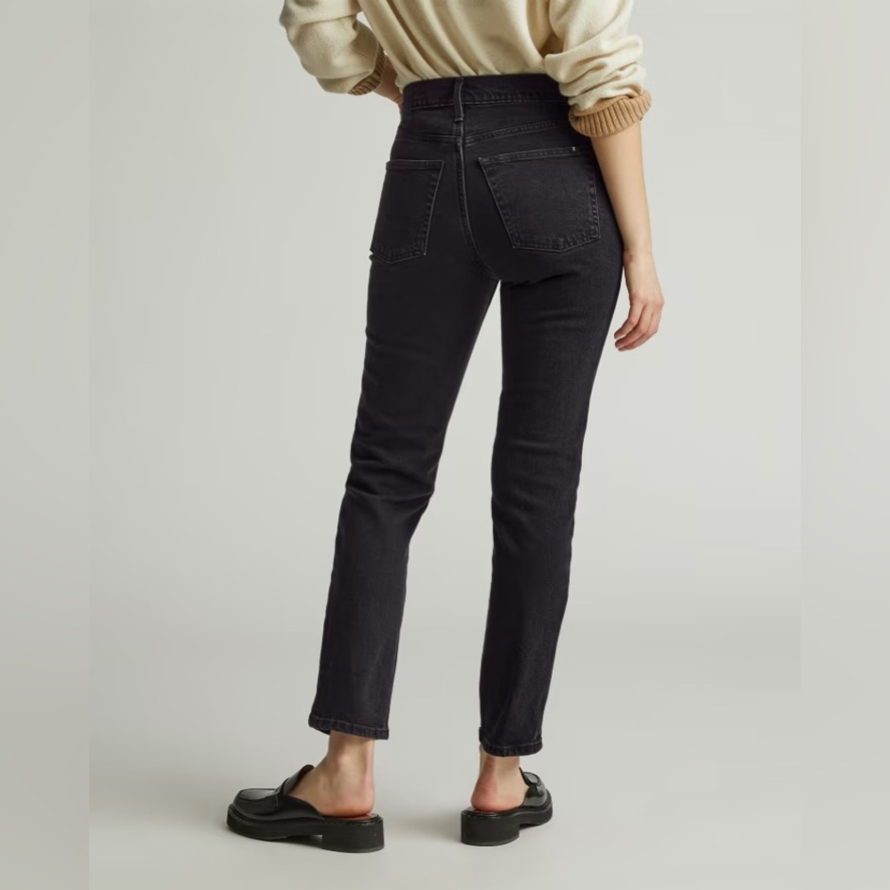 Everlane The Original Cheeky Jean Size 27 Tumbled Black